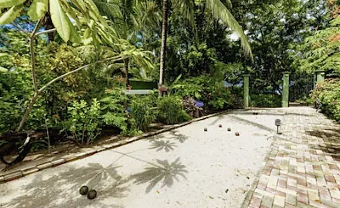 Bocce court